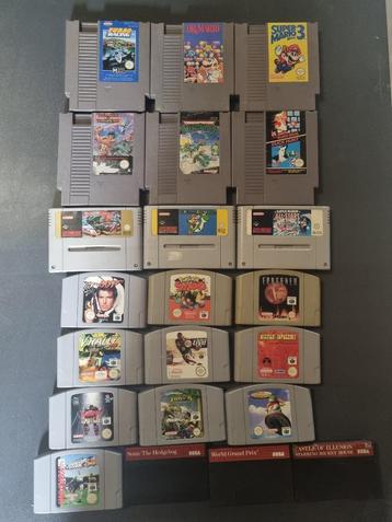 jeux nes .64.snes beschikbaar voor biedingen