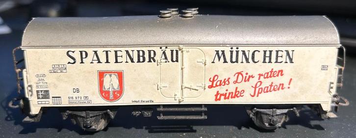 2298. H0 Märklin overdekte auto., Hobby en Vrije tijd, Modeltreinen | H0, Gebruikt, Wagon, Märklin, Ophalen