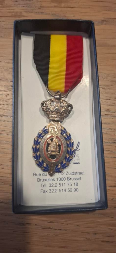 Arbeidmedaille  van P De Greef, Ophalen of Verzenden