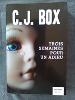 "Trois semaines pour un adieu" C.J. Box (2008), Livres, Policiers, Comme neuf, C.J. Box, Enlèvement ou Envoi