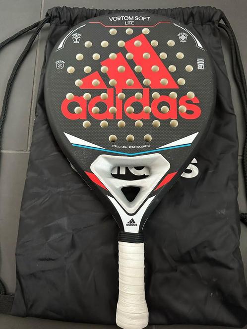 Padel Racket - Adidas Vortom Soft Lite, Sport en Fitness, Padel, Zo goed als nieuw, Padelracket, Ophalen