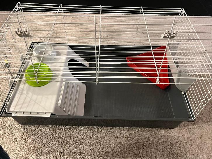 Cage a Lapin, Animaux & Accessoires, Rongeurs & Lapins | Cages & Clapiers, Utilisé, Cage, Moins de 60 cm, 75 à 110 cm, Lapin, Enlèvement