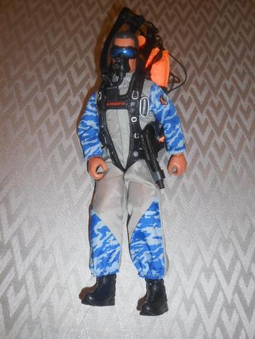 Action man "Sky diver met parachute" beschikbaar voor biedingen
