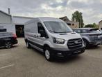 Ford Transit 350L 130PK AUTOMAAT NIEUW OKM 36300+BTW, Auto's, Bestelwagens en Lichte vracht, Stof, Diesel, Metaalkleur, 131 pk