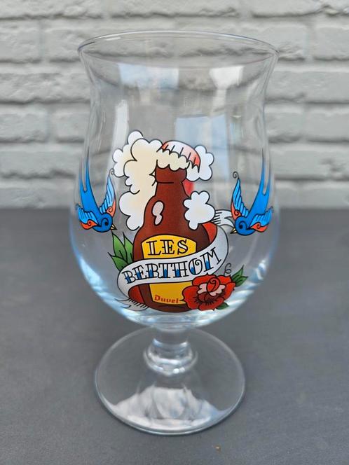Duvel Les Berthom Tattoo, Verzamelen, Biermerken, Nieuw, Glas of Glazen, Duvel, Ophalen of Verzenden
