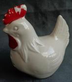 Keramiek Haan Kip figuur zoutvaatje H7xL6,5xB4cm zoutpotje s, Huis en Inrichting, Verzenden, Zo goed als nieuw, Keramiek
