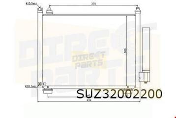 Suzuki Ignis (9/03-12/06) (RM) condensor (1.3DDiS) OES! 9531 beschikbaar voor biedingen