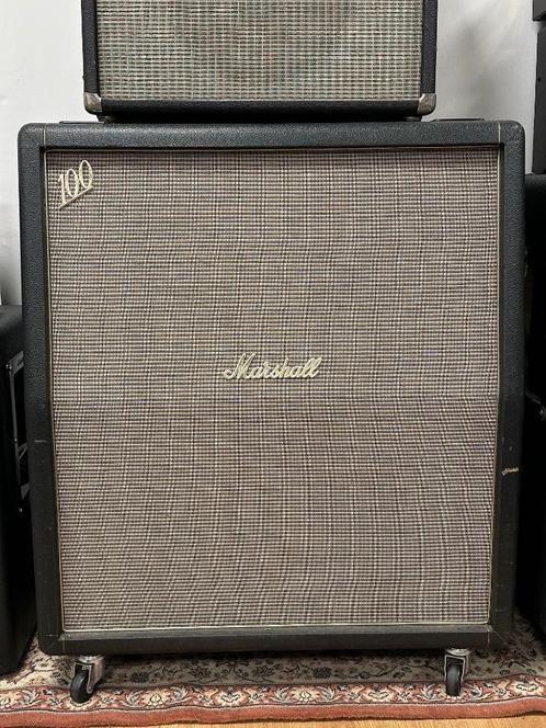Marshall 1960TV Cabinet 4x12(3xGreenback, 1x Creamback), Musique & Instruments, Amplis | Basse & Guitare, Comme neuf, Guitare