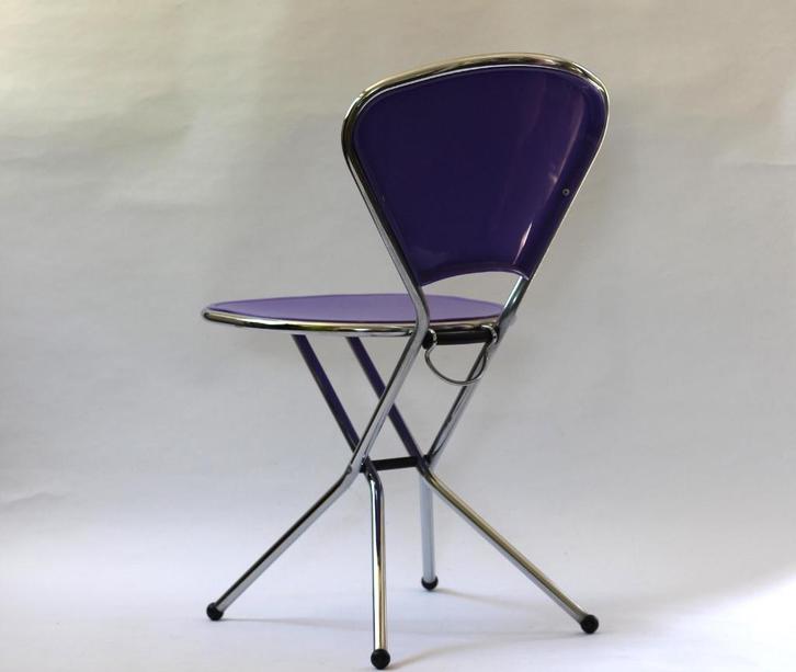 Lot 2 CHAISES PLIANTES VINTAGE by NIELS GAMMELGAARD for Ikea, Antiek en Kunst, Antiek | Meubels | Stoelen en Sofa's, Ophalen