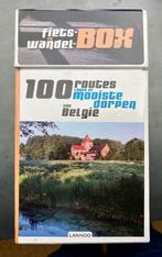Fiets- en Wandelbox: de mooiste dorpen van België, Comme neuf, Guide de balades à vélo ou à pied, Enlèvement
