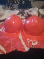 Casque pour chantier comme neuf rouge, Rouge