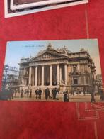 carte postale ancienne Brussels Beurs 1915 en couleur, Enlèvement ou Envoi, Avant 1920, Affranchie, Bruxelles (Capitale)