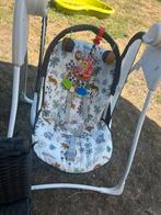 Baby schommel op batterijen, Kinderen en Baby's, Wipstoeltjes, Ophalen, Zo goed als nieuw