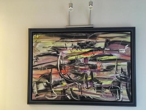 Peintures abstraites de Etienne derniers modèles de 30 à 40€, Antiek en Kunst, Kunst | Schilderijen | Abstract, Ophalen