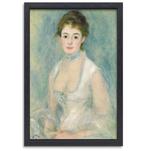 Portrait de Mme Henriot - Pierre-Auguste Renoir toile +, 75 à 100 cm, Envoi, Création originale, 50 à 75 cm