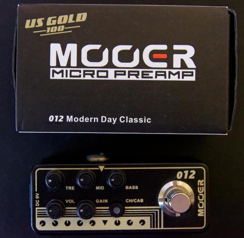 Mooer Micro PreAmp 012 US Gold 100, Muziek en Instrumenten, Effecten, Zo goed als nieuw, Distortion, Overdrive of Fuzz, Ophalen