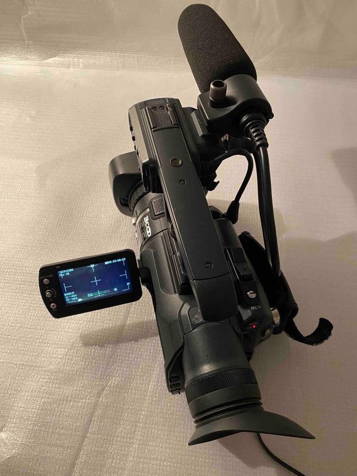 A vendre caméra vidéo HD Pro, Audio, Tv en Foto, Videocamera's Digitaal, Gebruikt, Camera, Geheugenkaart, JVC, 8 tot 20x, Externe microfoon