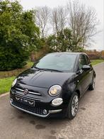 Fiat 500 1.0 Hybride Dolcevita Eind 2022/CarPlay/Garantie, Auto's, Euro 6, Leder en Stof, Zwart, Bedrijf