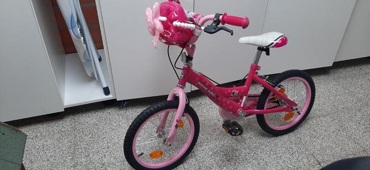 kinderfiets 16 inch, Fietsen en Brommers, Fietsen | Kinderfietsjes, Gebruikt, Zijwieltjes, Ophalen