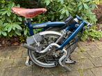 Brompton titanium plooifiets met 6 versnellingen, Brompton, 14 tot 16 inch, Versnellingen, Ophalen of Verzenden