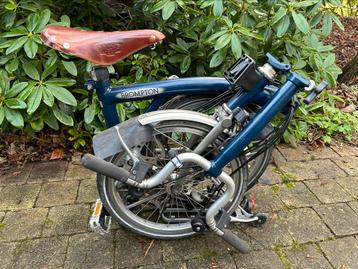 Brompton titanium plooifiets met 6 versnellingen beschikbaar voor biedingen