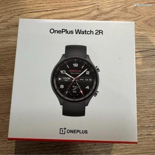 OnePlus Watch 2R GunMetal Grijs 46 mm, Handtassen en Accessoires, Smartwatches, Nieuw, Android, Grijs, Afstand, Calorieverbanding