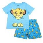 Lion King Shortama Simba BL - Maat 104 - 122 - Disney, Kinderen en Baby's, Disney, Nacht- of Onderkleding, Jongen of Meisje, Nieuw