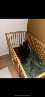 Babybed zonder matras + overtrekken little dutch, Kinderen en Baby's, Ophalen, Zo goed als nieuw, Ledikant