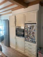Keuken + toestellen (zelf uit te breken) vanaf 15/8, Ophalen, Gebruikt, Wit, Hoekkeuken