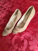 elegante leren pumps maat 37, merk Cyprès, Ophalen, Pumps, Beige, Cypres