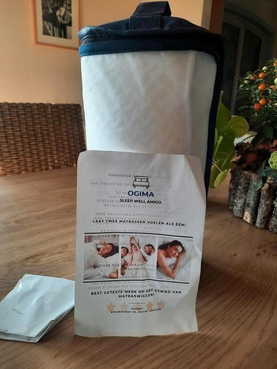 Omiga bedbinder, Huis en Inrichting, Overige Huis en Inrichting, Zo goed als nieuw, Ophalen