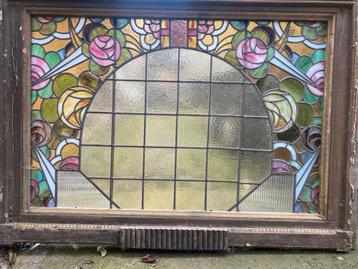 glas in lood art deco stijl beschikbaar voor biedingen