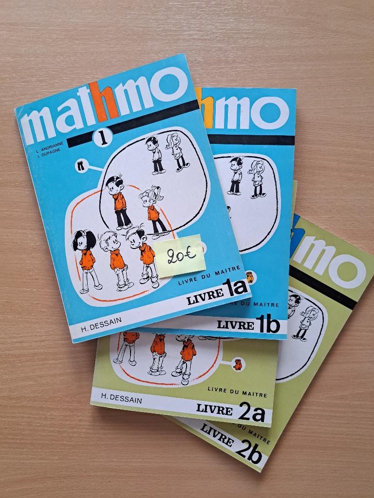 MathMo 1 et 2 - Manuel scolaire math, Livres, Livres scolaires, Utilisé, Mathématiques A, Primaire, Enlèvement