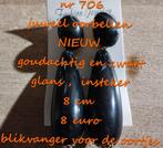 706. Juweel : oorbellen , NIEUW ,  @LAATSTE STUK@ verzend in, Overige materialen, Verzenden, Zwart, Nieuw