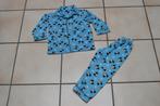 Pyjama "Mickey" en flanelle bleue T92/98 ou 2/3A Très Bon, Disney, Garçon, Enlèvement ou Envoi, Vêtements de nuit ou Sous-vêtements