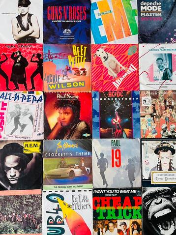 89 Vinyl Singles beschikbaar voor biedingen