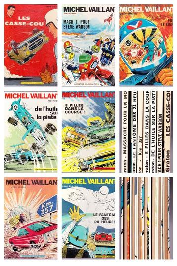 MICHEL VAILLANT par Jean GRATON - 6 volumes en Ed.Originale