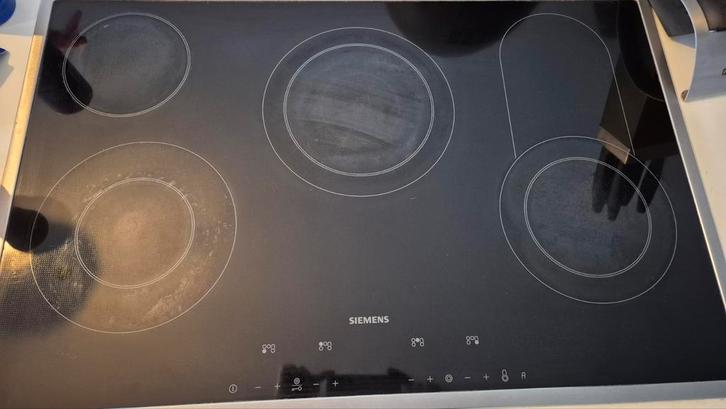 Siemens ET845EC11, Elektronische apparatuur, Kookplaten, Gebruikt, Inbouw, Keramisch, 4 kookzones, Ophalen