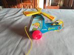 Vintage helikopter met trektouw, Kinderen en Baby's, Speelgoed | Fisher-Price, Ophalen, Zo goed als nieuw