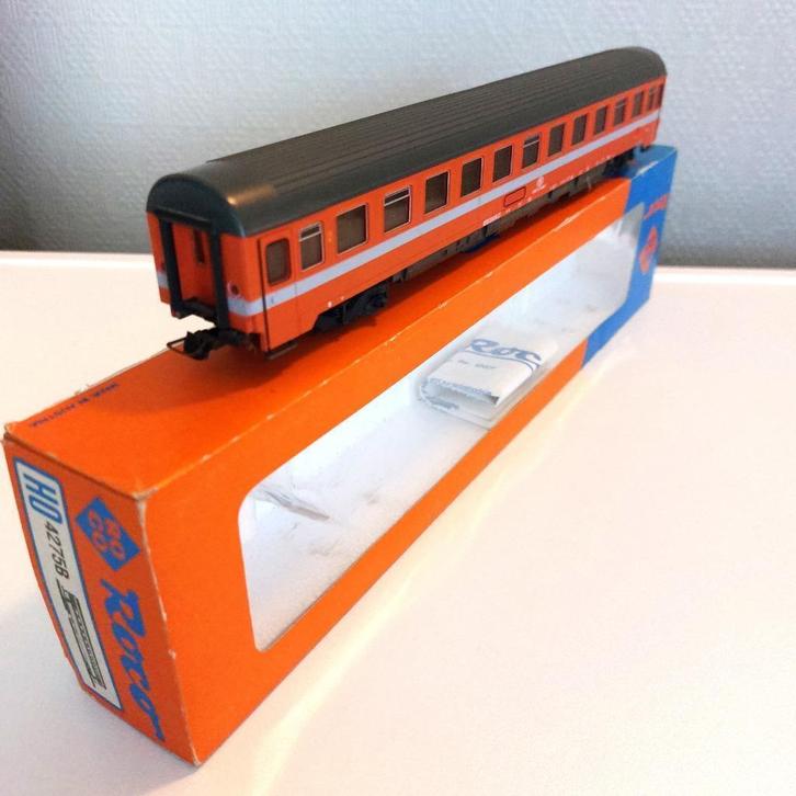 4275B ROCO HO - EUROFIMA RIJTUIG/VOITURE EUROFIMA 2de cl. OV, Hobby en Vrije tijd, Modeltreinen | H0, Zo goed als nieuw, Wagon