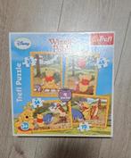 4 Disney Winnie de Poeh-puzzel, Zo goed als nieuw, Ophalen