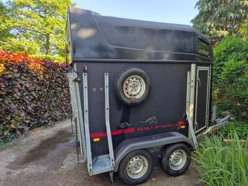paardentrailer, Ophalen, Gebruikt, Overige materialen, 2-paards trailer