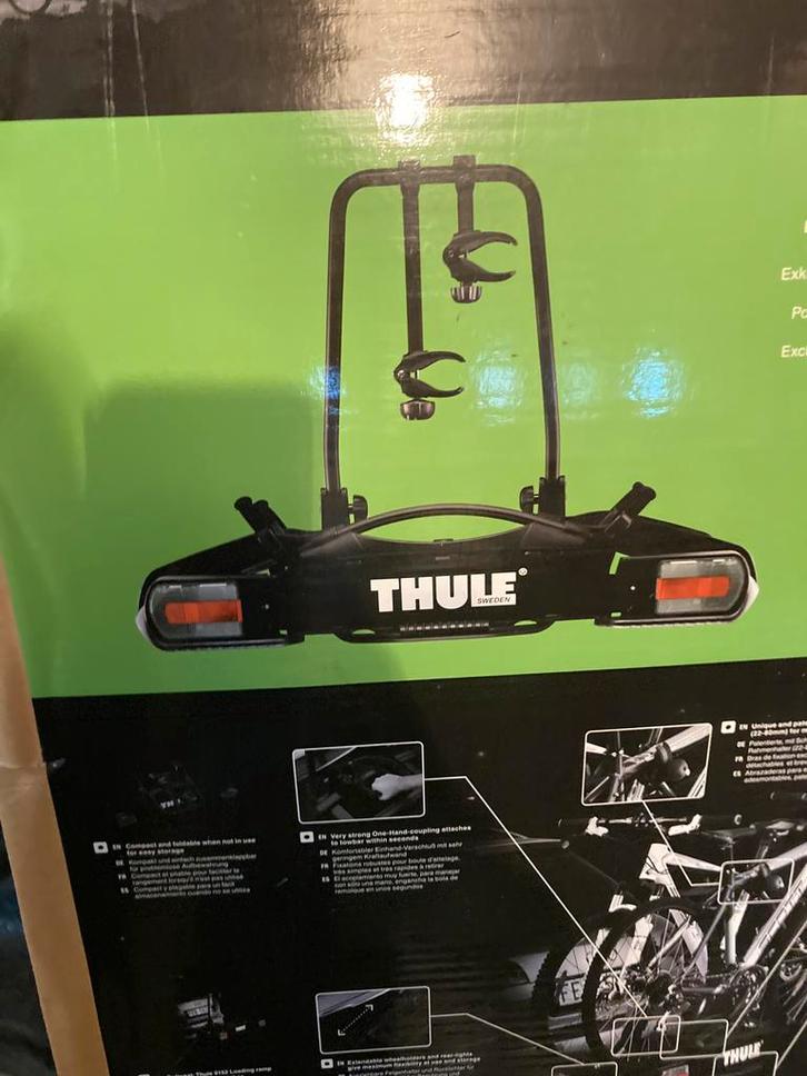 Fietsendrager Thule NIEUW, Auto diversen, Fietsendragers, Ophalen