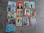 BATMAN kaarten jaren 60 Topps 14x Adam West en Burt Ward div, Verzenden