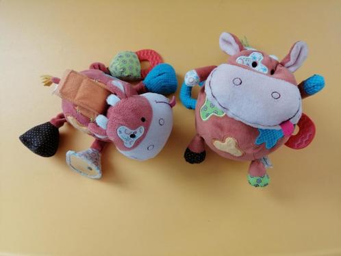 Lilliputiens Vicky de koe 2 stuks, Kinderen en Baby's, Speelgoed | Educatief en Creatief, Gebruikt, Ontdekken, Met geluid, Ophalen