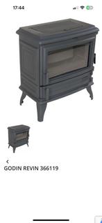 Poele a bois GODIN REVIN, Ophalen, Gebruikt, Houtkachel, Vrijstaand