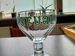 ORVAL 25 CL GROENE LETTERS NIEUW, Verzamelen, Glas en Drinkglazen, Ophalen, Zo goed als nieuw