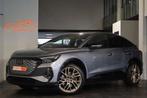 Audi Q4 Sportback e-tron 50 quattro BTW Acc DodeH Headup Gar, Auto's, Gebruikt, Zwart, Leder, 5 zetels