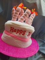 HAPPY BIRTHDAY 8 kaarshoed, Kleding | Dames, Ophalen of Verzenden, Zo goed als nieuw, Hoed