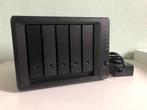 Synology DS1520+ NAS (8gb ram upgrade) + evt. hdd, Ophalen of Verzenden, Zo goed als nieuw, SATA, Synology